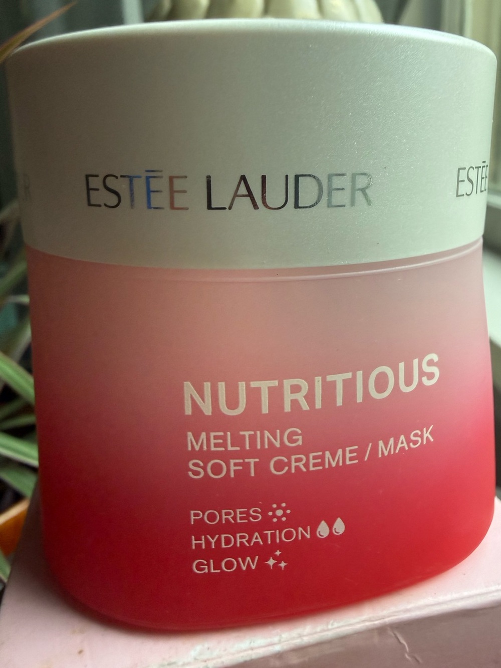 Estee Lauder Nutritious Melting Soft Creme/Mask — Pink Gradient